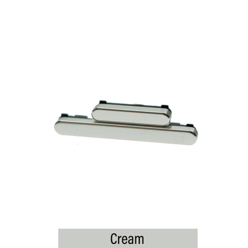 Power Button and Volume Button Side Button for Samsung Galaxy S23 Plus S916B / S23 S911B-Cream Power Button and Volume Button Side Button for Samsung Galaxy S23 Plus S916B / S23 S911B-Cream